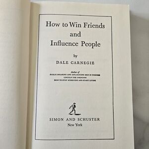 Vintage 1964 How to Win Friends and Influence People Hardcover